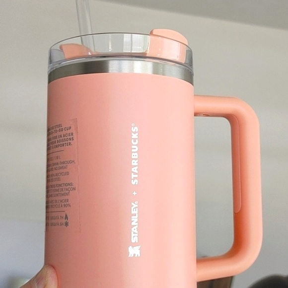 🆕 Stanley x Starbucks Target Exclusive 2023 Peach 🍑 40 Oz Tumbler - Picture 3 of 7